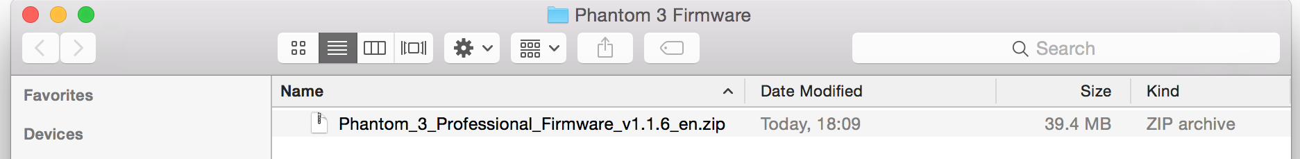 Phantom 3 firmware best sale upgrade