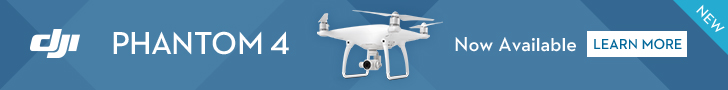 DJI Phantom 4 Banner - Learn More