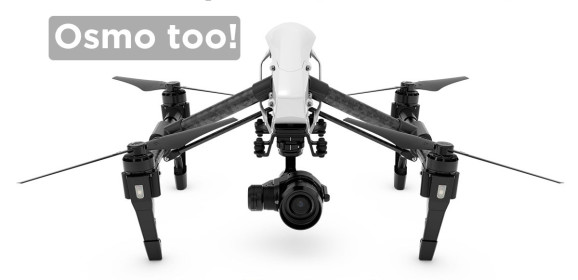 DJI Inspire 1 and OSMO Receive Discounts