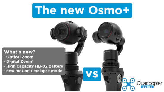 DJI Osmo+ vs the DJI Osmo