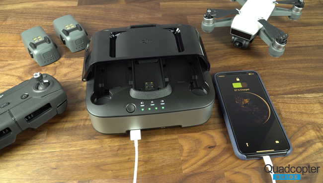 Dji spark portable charging shop station review