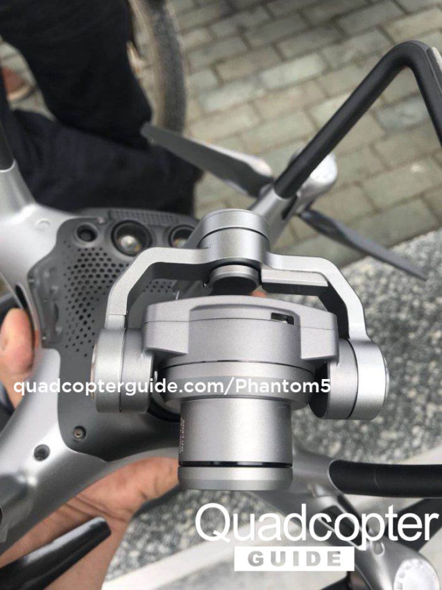 DJI Phantom 5 rumors - gimbal closeup