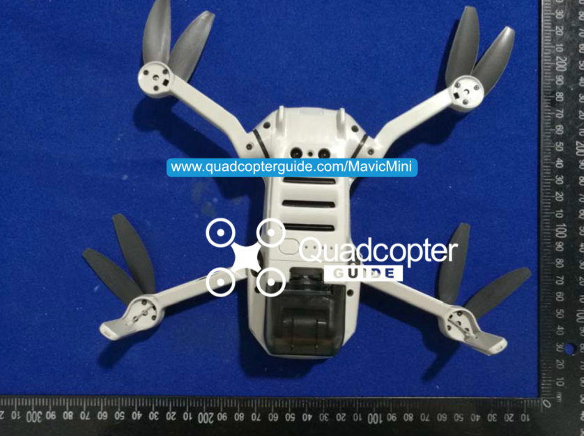 bottom view of new leaked DJI drone